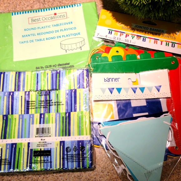 BIRTHDAY decorations Package - Picture 6 of 7